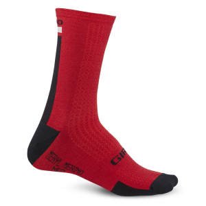 Giro Cycling Socke HRc + merino rosso