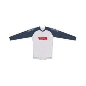 LEATT Trikot manica lunga MTB 2.0 Grigio Blu