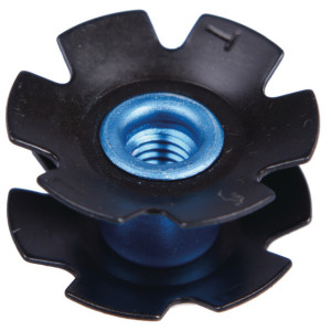 PRO ragno forcella 1 1/8" aluminio nero