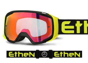 Ethen maschera Ares nero bianco arancio