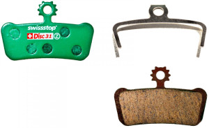 swiss stop SWISSSTOP - Bremsbeläge Disc 32 C per SRAM Guide - Organici