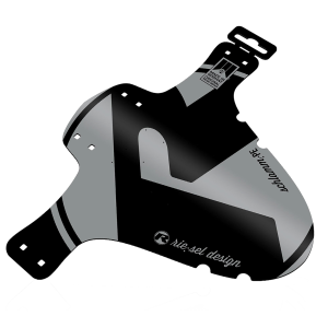 Rie Sel Design Parafango anteriore fascette mudguard - battleship grey