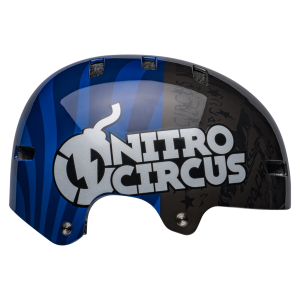 Bell Casco Local / gloss navy-silver nitro circus