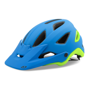 Giro Cycling Casco Montaro MIPS matt black/iceberg Blue/Lime S