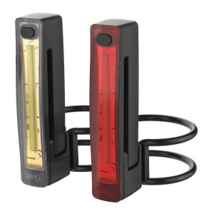 KNOG Plus Twin Pack Front Rear Black