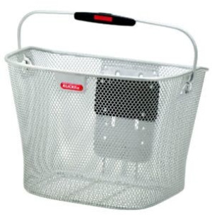 KLICK FIX Uni Front Basket - White