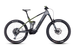 CUBE Stereo Hybrid 160 HPC TM 750 27.5 flashgrey n olive
