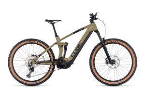 CUBE Stereo Hybrid 160 HPC Race 750 27.5 olive n green