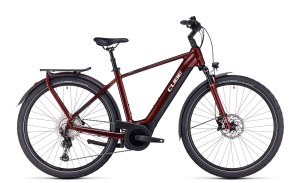 CUBE Touring Hybrid EXC 625 red n white