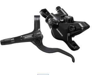 SHIMANO BR-MT410 set di freni disc con BL-MT401 anteriore nero