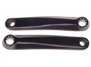 Pedivelle 170 mm alu senza viti BNI nero
