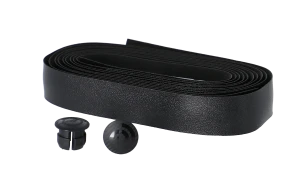 BIKERIBBON Bikeribbon - Nastro manubrio nero lucido