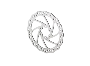 BIKE ATTITUDE Disco freno PR-91 203 mm  6 fori