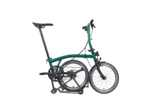 Brompton Limited Edition P Line S4L Emerald Lacquer Superlight (9.7 kg)