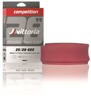Vittoria camera d'aria  air Latex 700x25/28 48 mm valve presta