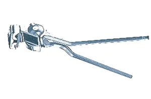 Pletscher Cavalletto Pletscher doppio metallic-argento