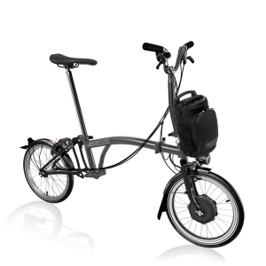 Brompton P Line Electric M4L Black/Grey