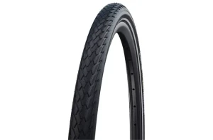 SCHWALBE Schwalbe Marathon 16x1.35 GG rigido con banda riflettente nero
