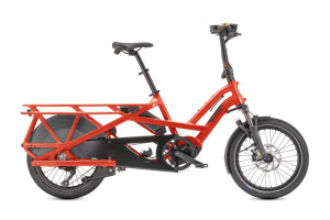 Tern Tern - GSD S10 Cargo line - 500 wh - shimano - rosso tabasco 1x10