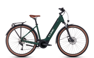 CUBE Touring Hybrid ONE 625 darkgreen n green