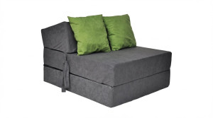 Viking Kokoontaitettava vieraspatja 200 x 70 x 15 cm tyynyillä