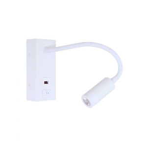 Wandlamp Easy LED USB Wit