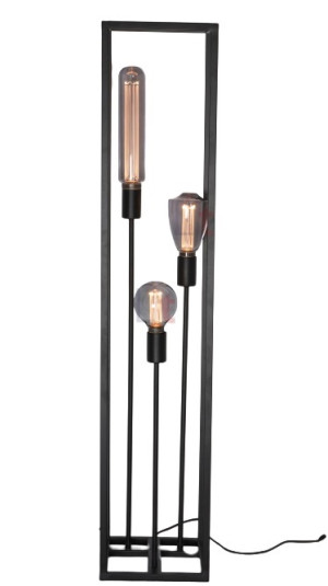 Freelight Vloerlamp Palco Zwart 120cm