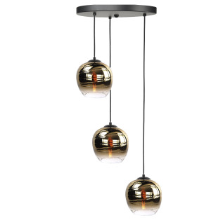 Hanglamp Fantasy Apple Gold 3 Lichts