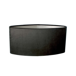 Lampenkap Ovaal Velvet Black 40cm
