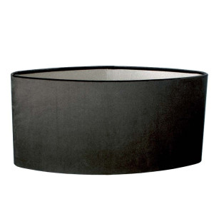 Lampenkap Ovaal Velvet Black 45cm