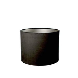 Lampenkap Cilinder Short Velvet Black Ø 30cm