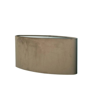 Lampenkap Ovaal Velvet Brown 35cm