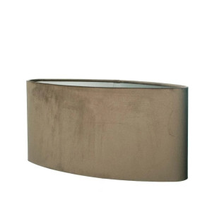 Lampenkap Ovaal Velvet Brown 40cm