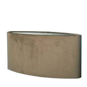 Lampenkap Ovaal Velvet Brown 45cm