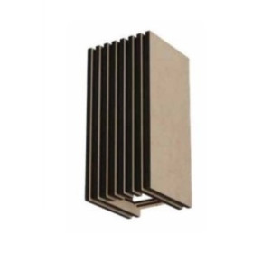 Wandlamp Brick Naturel 2x GU10