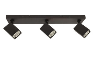 Spot Quadro Zwart GU10 3-Lichts