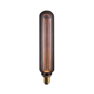 LED Buislamp E27 - 4.3W - Smoke - 30cm - 3 Standen Memory