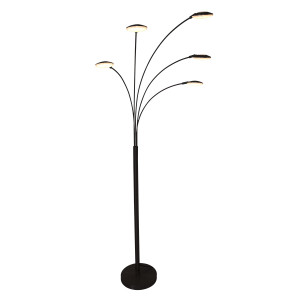 Vloerlamp Synna 1327ZW Zwart