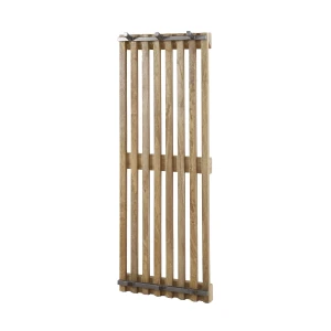 Kapstok Tweak Mango Hout Zandkleur 2 x 3 Haken B 37 x H 100 cm