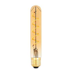 E27 5Watt Gold Spiraal Led Buis Dimbaar 2200K & 350Lumen