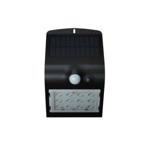Wandlamp Geisha Zwart Solar incl. Lichtsensor