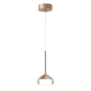 Artdelight Hanglamp Phoenix Chamagne 7W Dimbare Led Ø 11.6cm