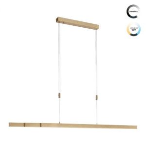 Hanglamp Adriana Mat Goud L 120-180cm
