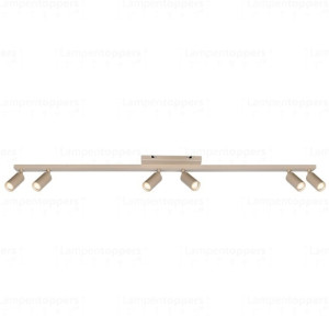 Freelight Spot Scolo Beige GU10 3-Lichts Balk 120cm