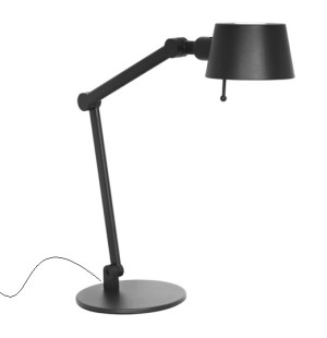 Freelight Tafellamp Sovrano Zwart 1 Lichts