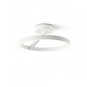 Artdelight Plafondlamp Oregon Wit Led Ø 33cm