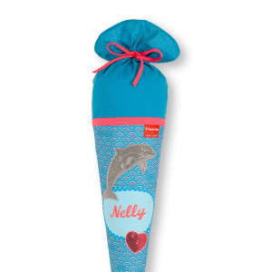 crêpes suzette Schultüte mit  Delfin passend zu Step by Step Dolphin Pippa