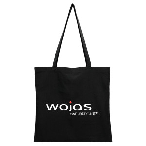 Wojas Čierna Bavlnená Taška