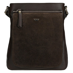 Wojas Hnedá Dámska Crossbody Kabelka Z Kombinovaných Koží