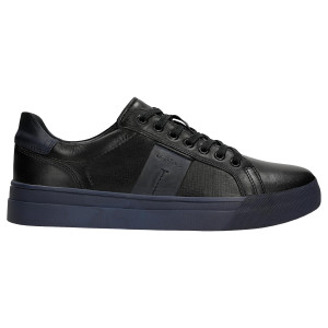 Wojas Čierno Modré Pánske Tenisky Na Plochej Podrážke